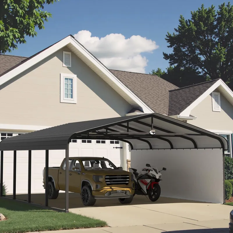 Benass 20×20 Metal Carport